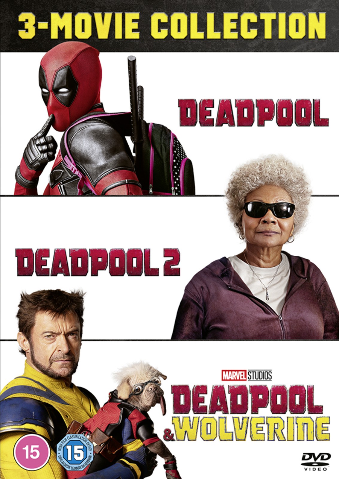 Marvel's Deadpool & Wolverine Triple Pack (DVD) Ryan Reynolds