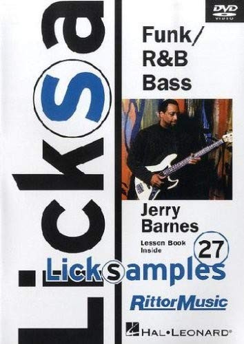 Lick Samples - Funk/R''n'B (DVD) Jerry Barnes Katreese Barnes Skoota Warner