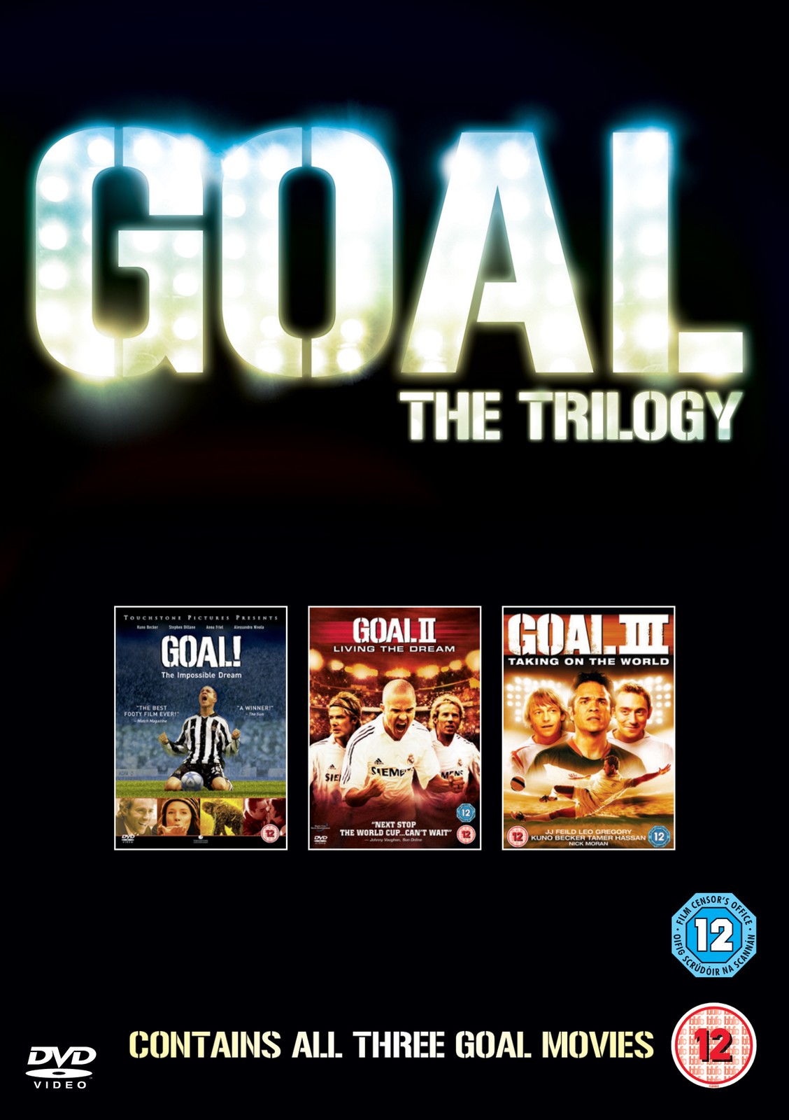 Goal!/Goal! Ii - Living The Dream/Goal! Iii - Taking On The World (DVD) JJ Feild