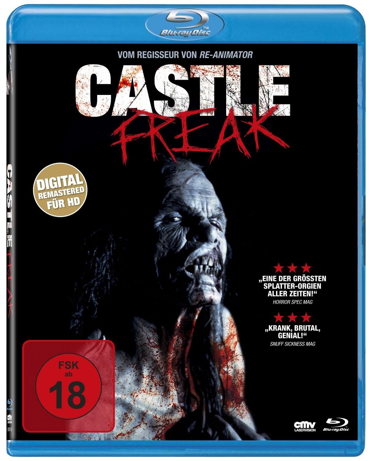 Castle Freak(Blu-ray) (FSK 18) (Blu-ray) Jeffrey Combs Barbara Crampton