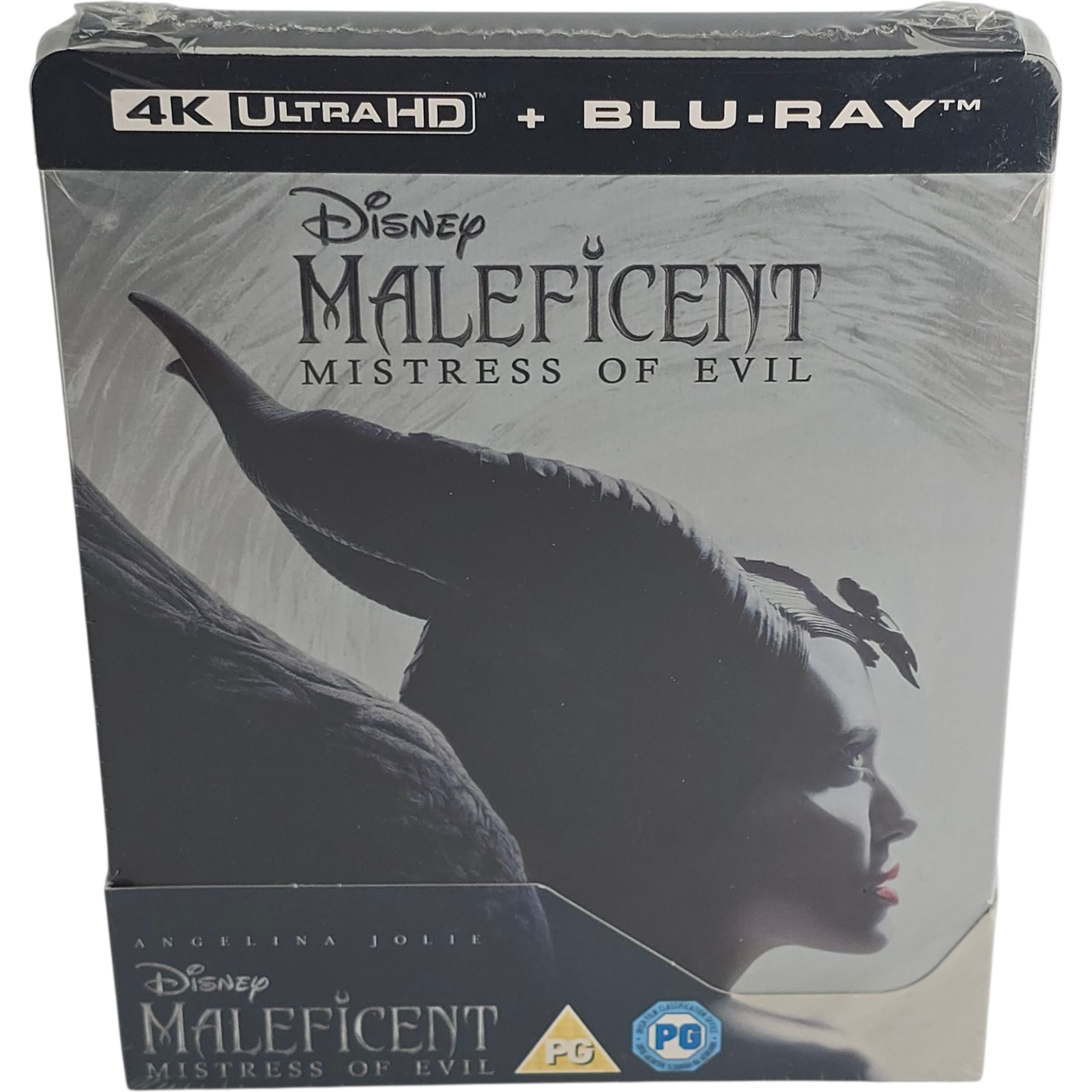 Malefica: Potenza Del Mal 4K Ultra HD + Blu-Ray Steelbook Débossé Disney Zavvi B