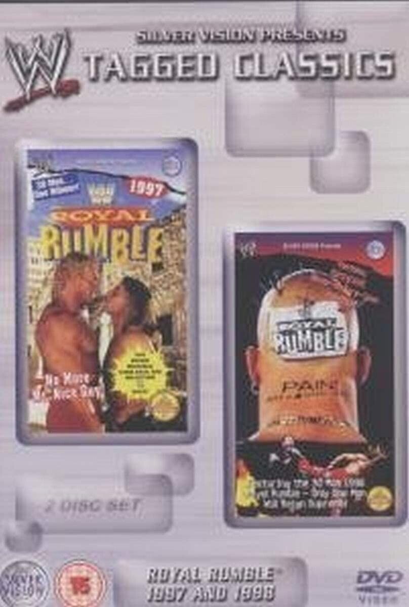 WWE Royal Rumble 1997 - 1998 DVD Nuovo Sigillato Versione UK 97 98 WWE WWF