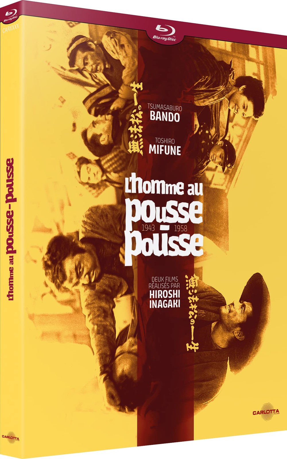 L'homme au pousse-pousse (1943 + 1958) (Blu-ray) Hiroshi Inagaki Toshiro Mifune