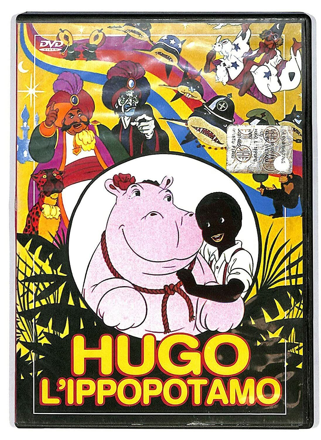 HUGO L'IPPOPOTAMO (HUGO THE IPPO) 1976 B. Feigenbaum – DVD FUORI CATALOGO  NUOVO