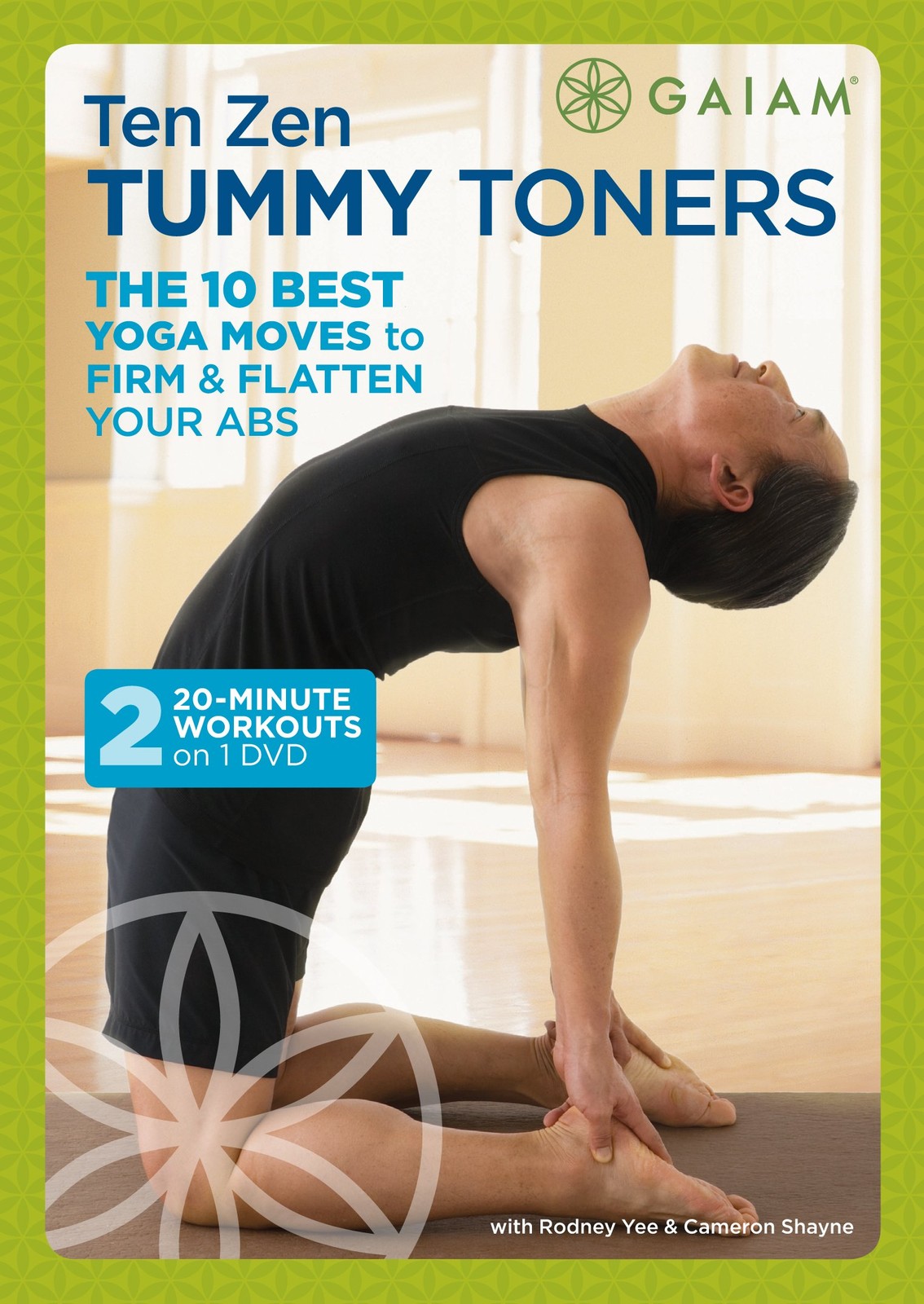 Ten Zen Tummy Toners (DVD) Rodney Yee Cameron Shayne