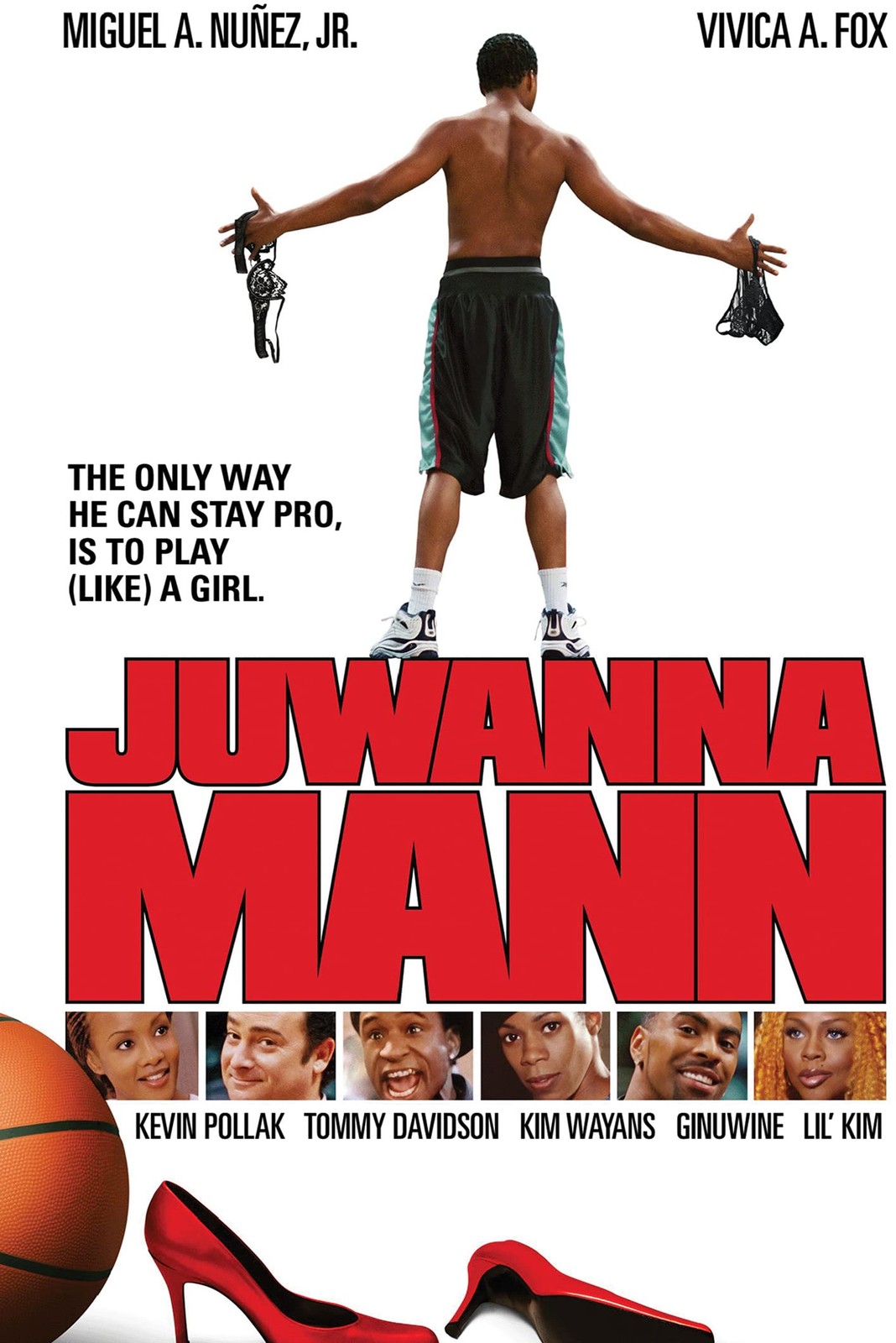 Juwanna Man (DVD) Tommy Davidson Kevin Pollack Miguel A. Nuñez Jr. Vivica A. Fox