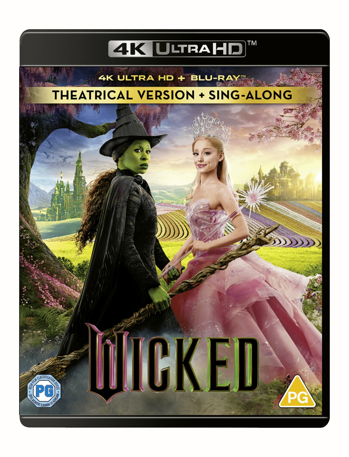 Wicked (4K UHD Blu-ray) Cynthia Erivo Ariana Grande Jonathan Bailey Marissa Bode