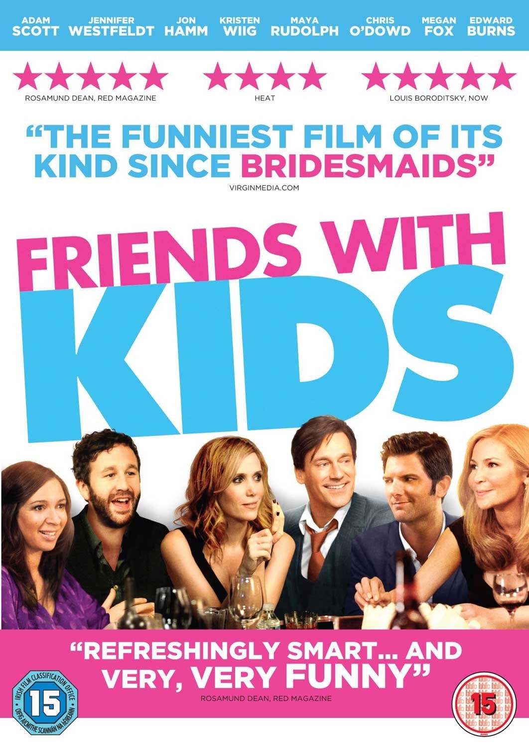 Friends With Kids (DVD) Jon Hamm Kristen Wiig Maya Rudolph Adam Scott