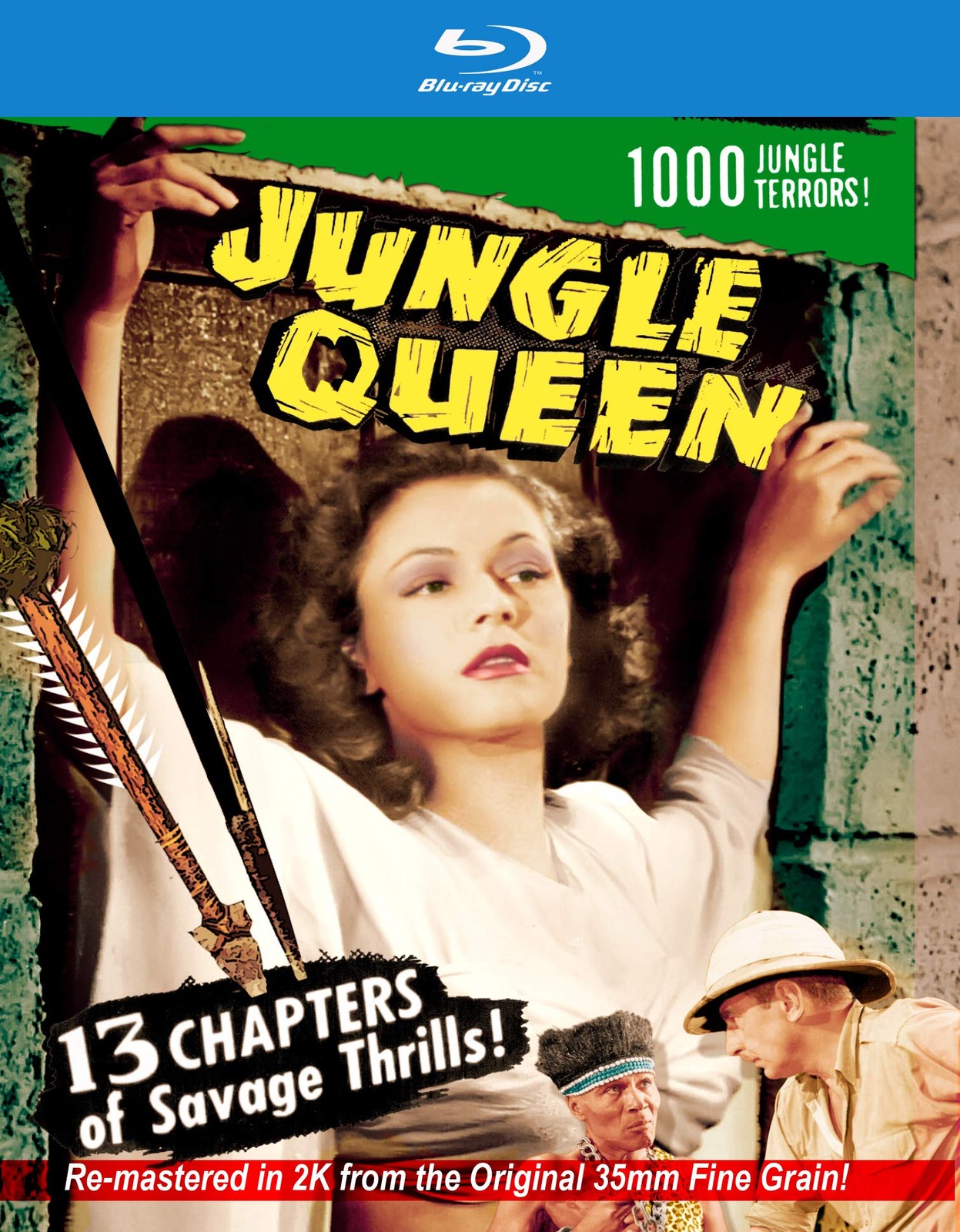 Jungle Queen: 2k Restored Special Edition (Blu-ray) Ruth Roman Edward Norris