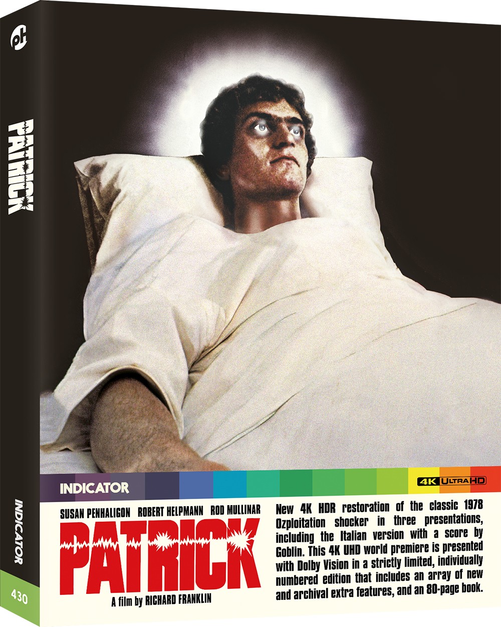 Patrick (4K UHD Blu-ray) Julia Blake Susan Penhaligon Rod Mullinar Bruce Barry