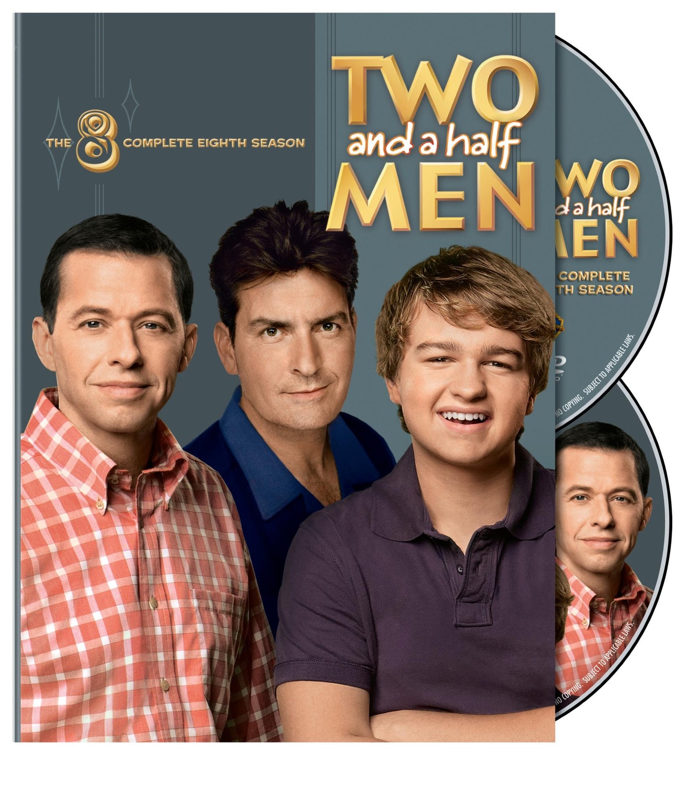Two and a Half Men: Season 8 (DVD) Charlie Sheen Jon Cryer Angus T. Jones