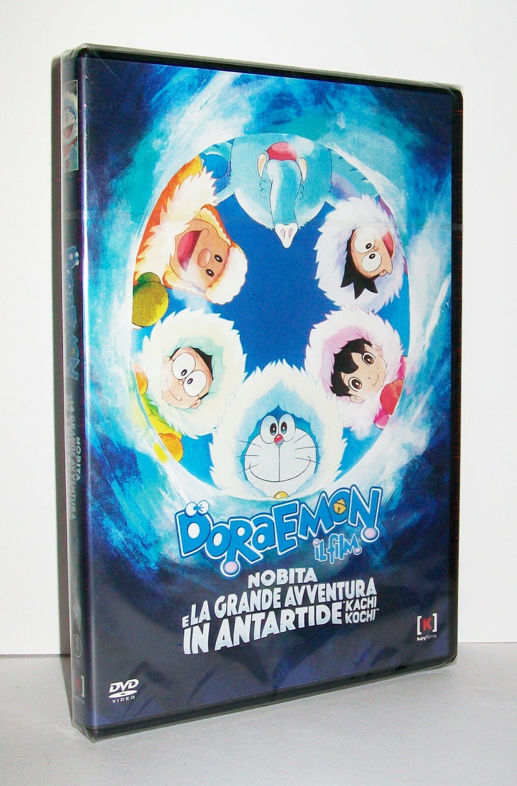 DORAEMON IL FILM NOBITA E LA GRANDE AVVENTURA IN ANTARTIDE KACHI KOCHI DVD NUOVO