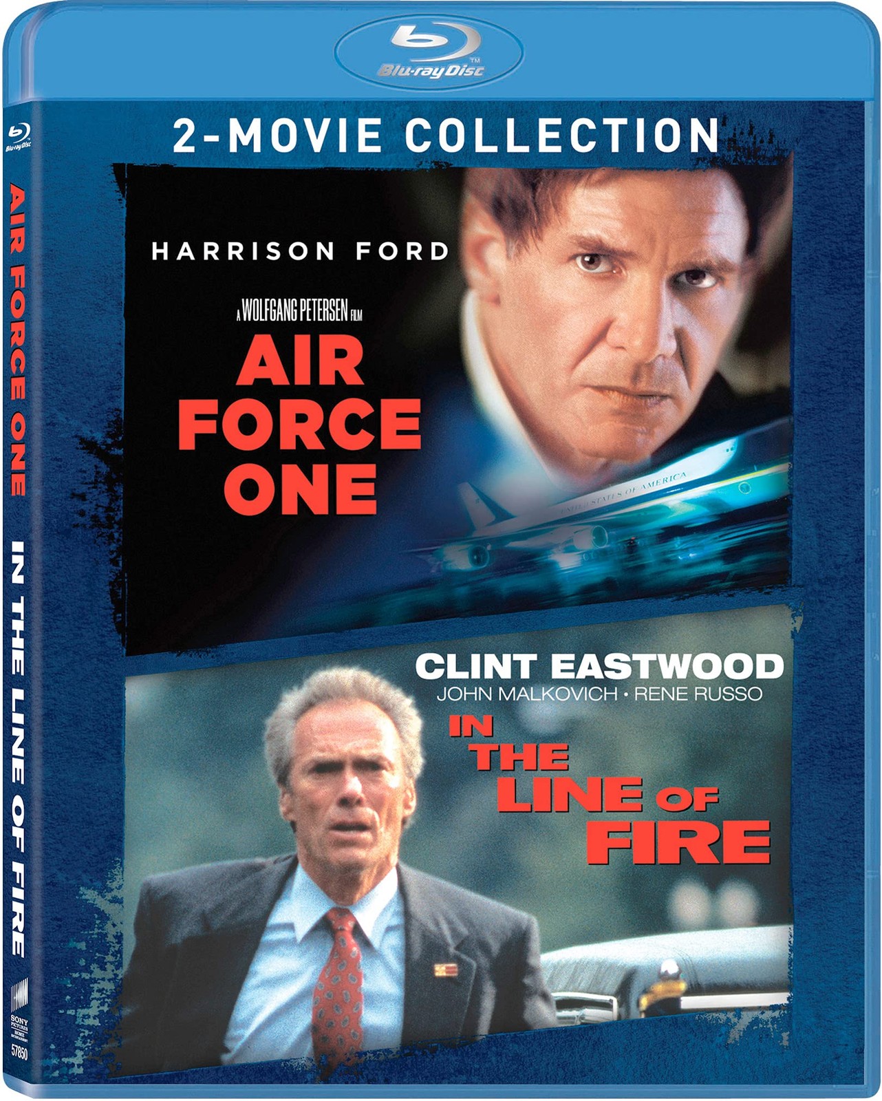 Air Force One / in the Line of Fire - Set (Blu-ray) Harrison Ford Gary Oldman