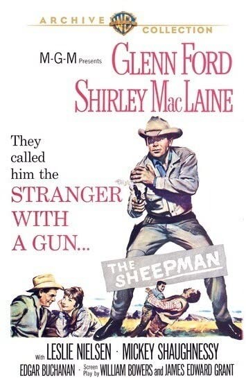 The Sheepman (DVD) Edgar Buchanan Glenn Ford Leslie Nielsen Mickey Shaughnessy