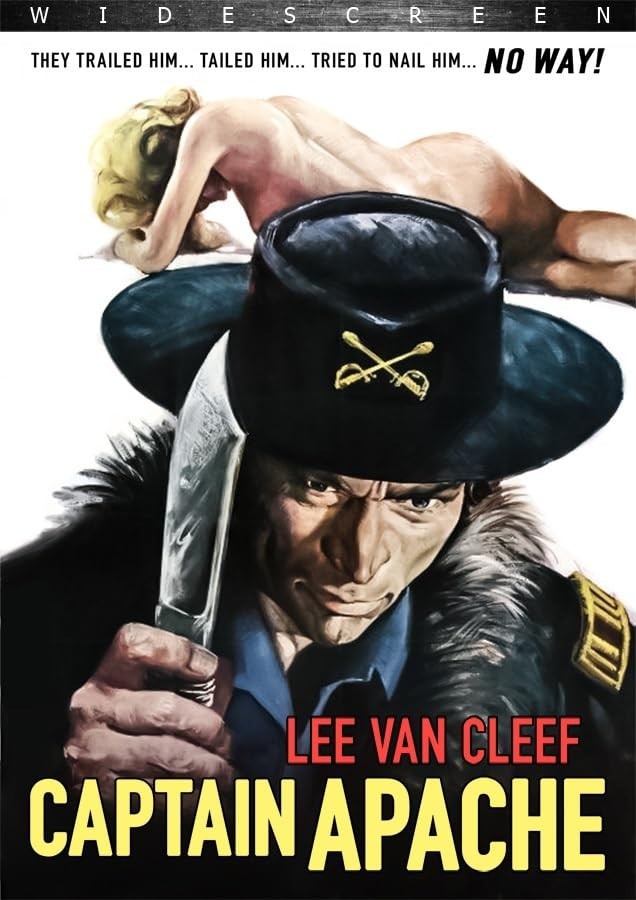 Captain Apache (DVD) Lee Van Cleef Carroll Baker Stuart Whitman Percy Herbert