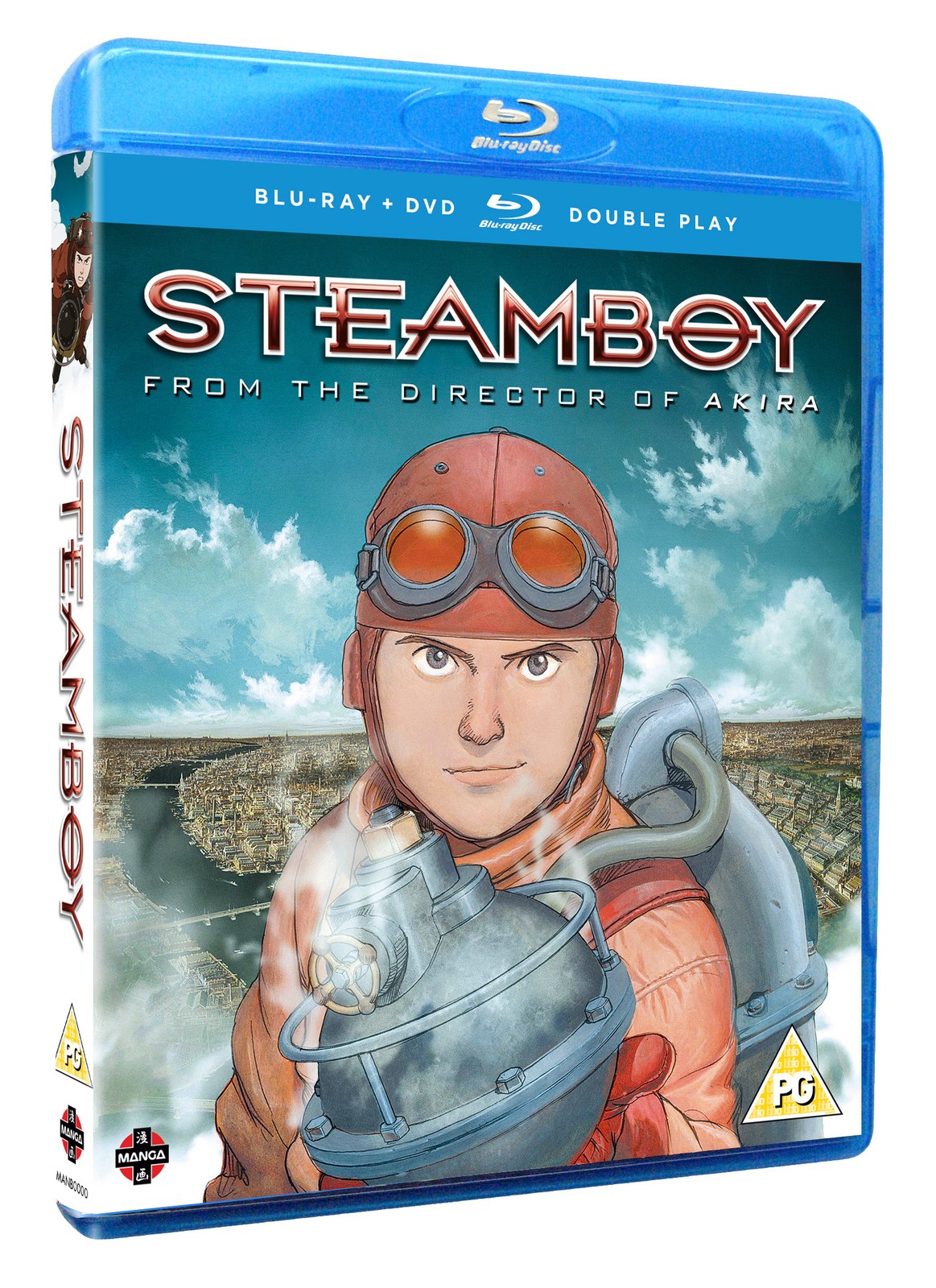 Steamboy (Blu-ray) Anna Paquin Patrick Stewart Alfred Molina Robin Atkin Downes