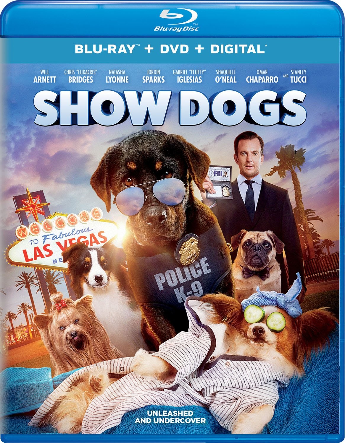 Show Dogs (Blu-ray) Will Arnett Chris 'Ludacris' Bridges Natasha Lyonne