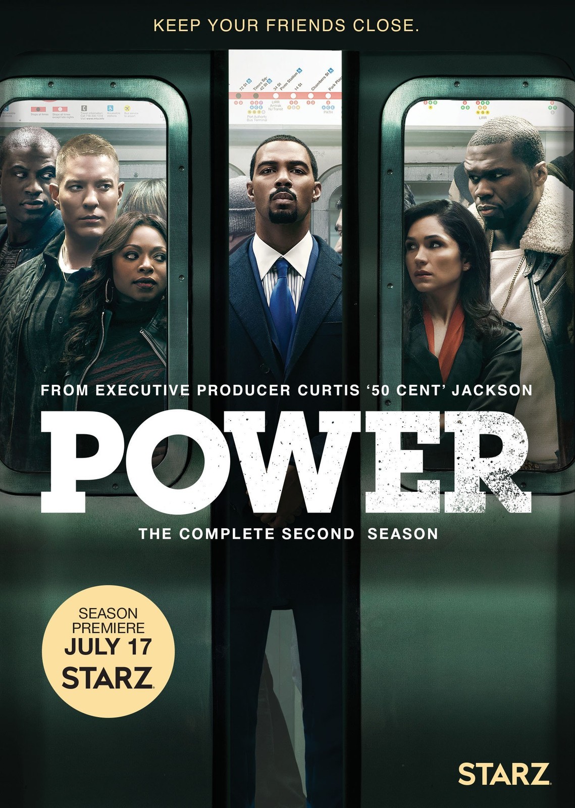 Power: Season 2 (DVD) Omari Hardwick Naturi Naughton Lela Loren Joseph Sikora