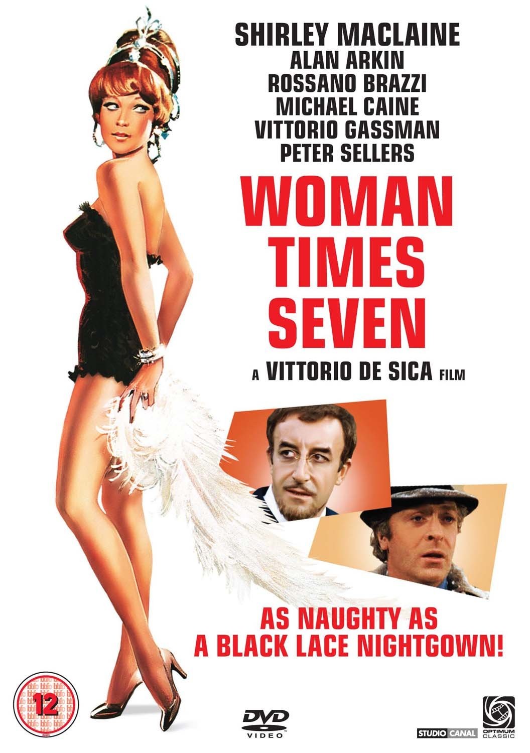 Woman Times Seven (DVD) Shirley MacLaine Elspeth March Peter Sellers