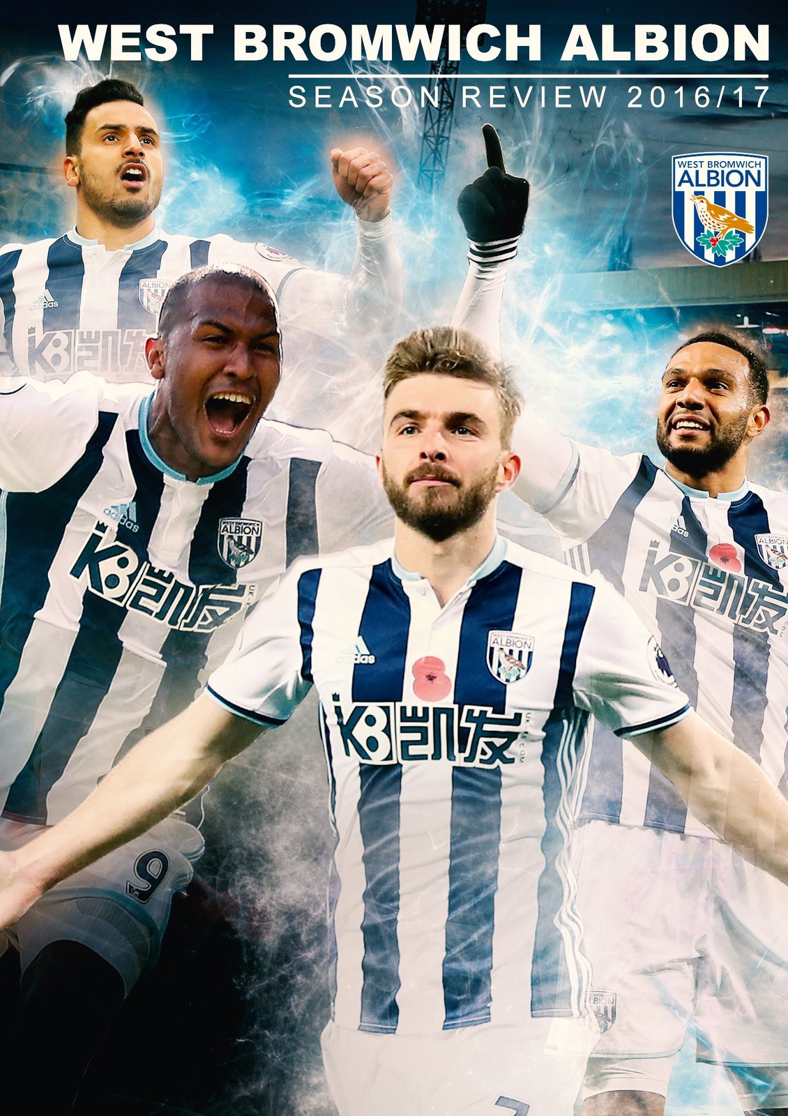 West Bromwich Albion Season Review 2016/17 (DVD) West Bromwich Albion FC