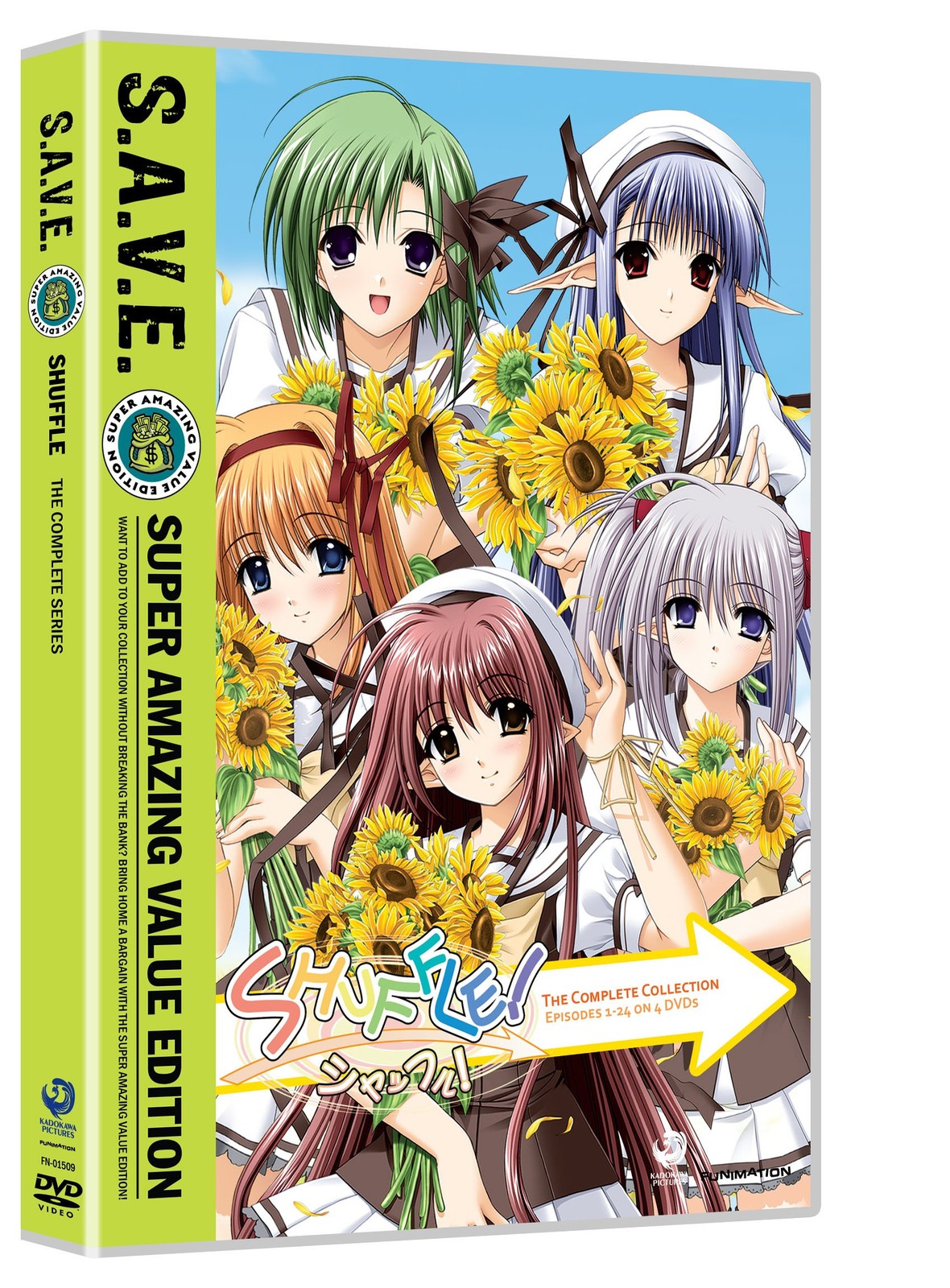 Shuffle - Complete Box Set S.A.V.E. (DVD) Brittney Karbowski Caitlin Glass