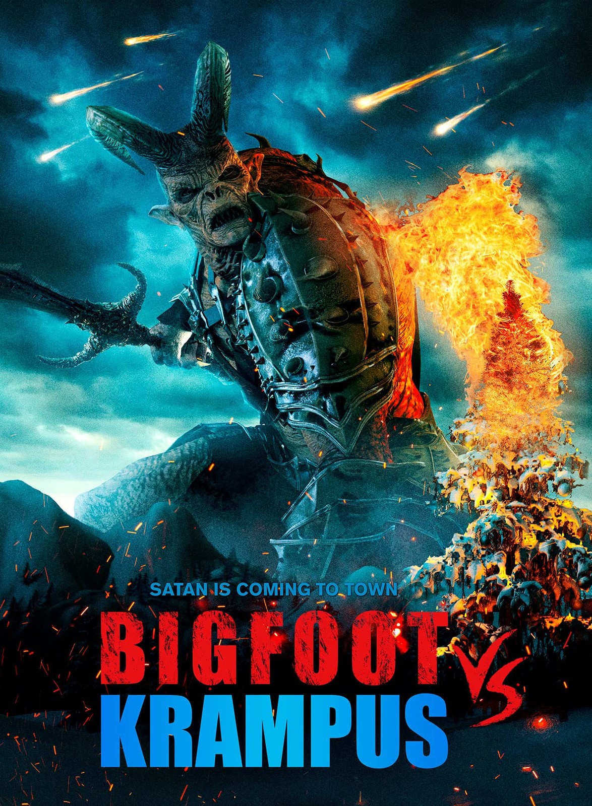 Bigfoot Vs Krampus (DVD) Carlos Welos Carli Rader Marco Guzman Nate Trevors