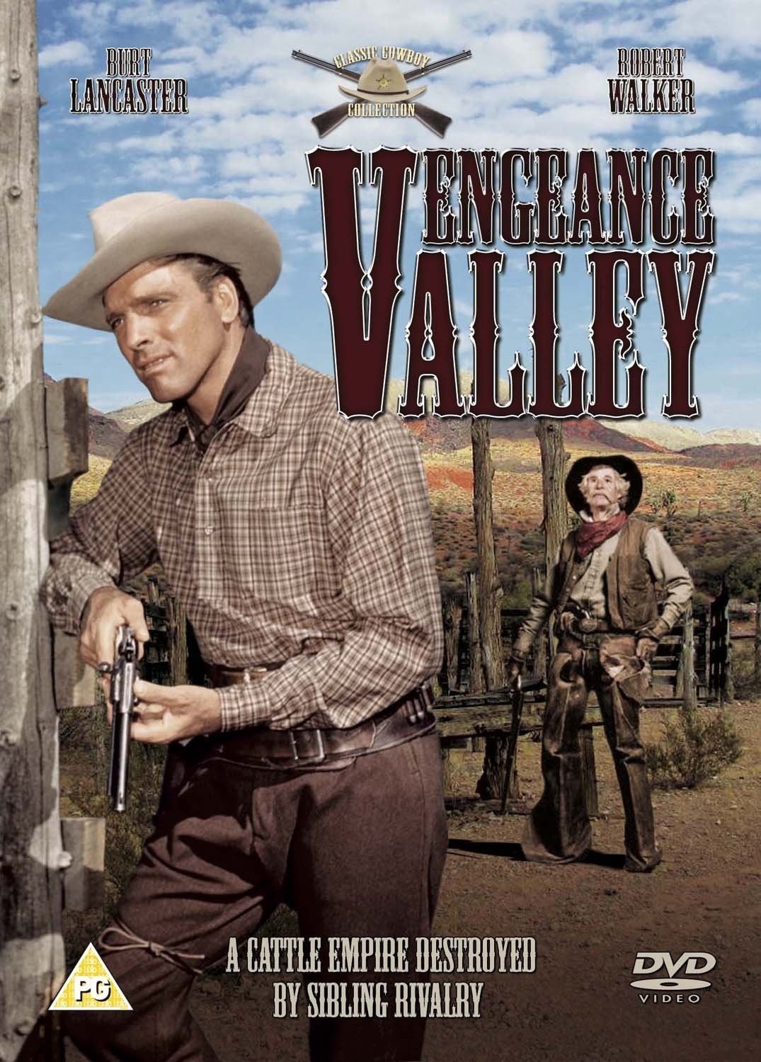 Vengeance Valley (DVD) Burt Lancaster Robert Walker Sally Forrest