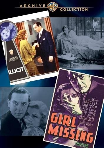 Girl Missing/Illicit (DVD) Glenda Farrell Mary Brian Barbara Stanwyck