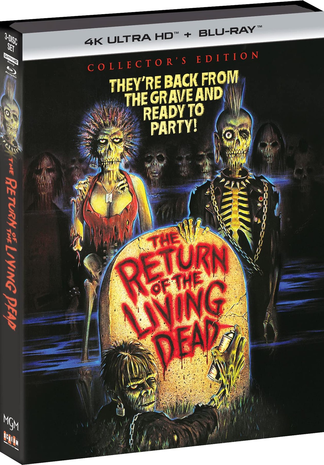 The Return Of The Living Dead -Collector's Edition (4K UHD Blu-ray) Clu Gulager