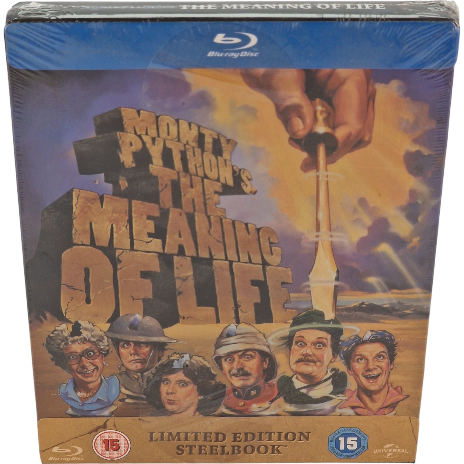 Monty Python: Di Della Vita Blu-Ray Steelbook Zavvi Limitata 2500 Ex Libero
