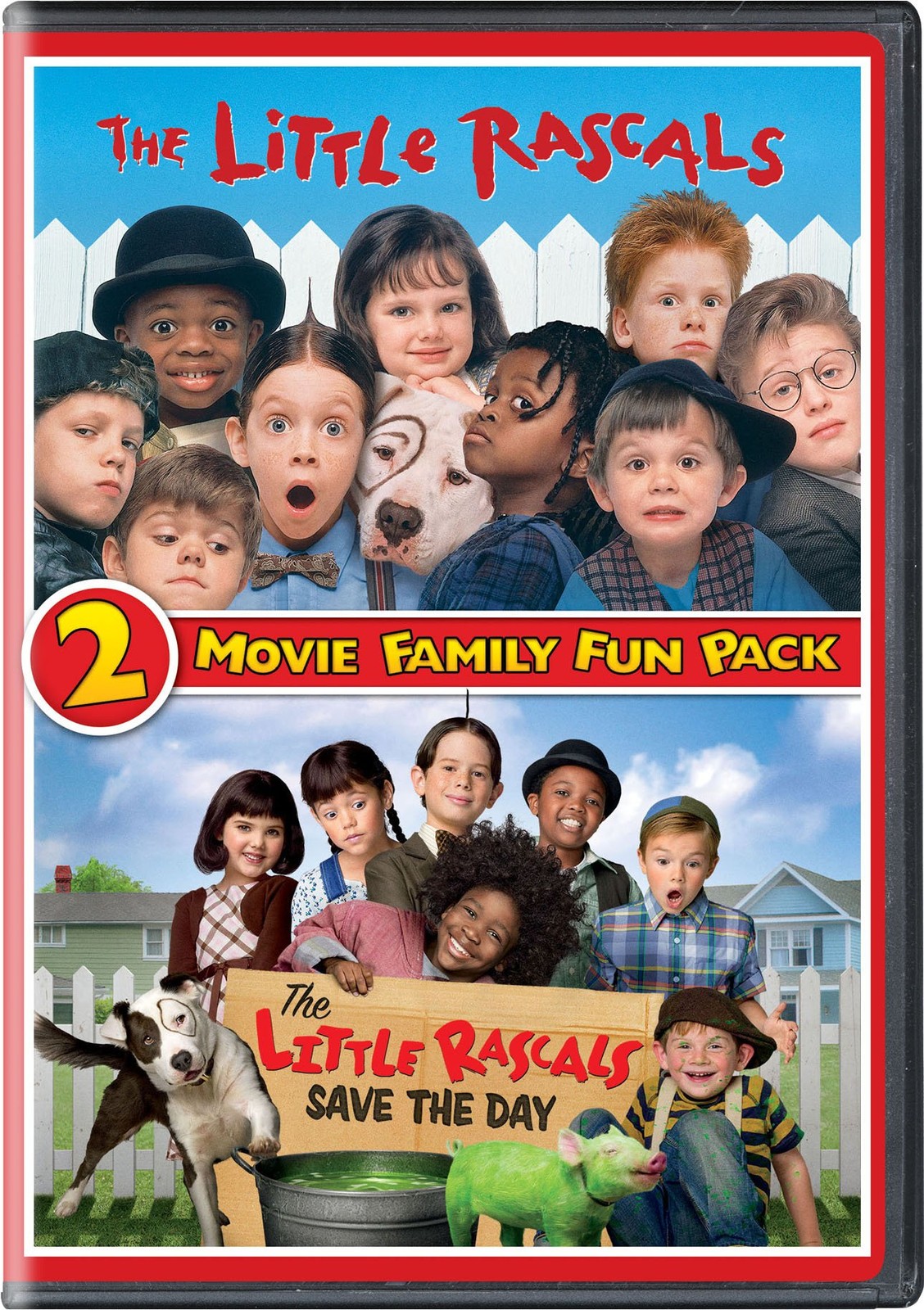 The Little Rascals 2-Movie Family Fun Pack (DVD) Travis Tedford Jet Jurgensmeyer