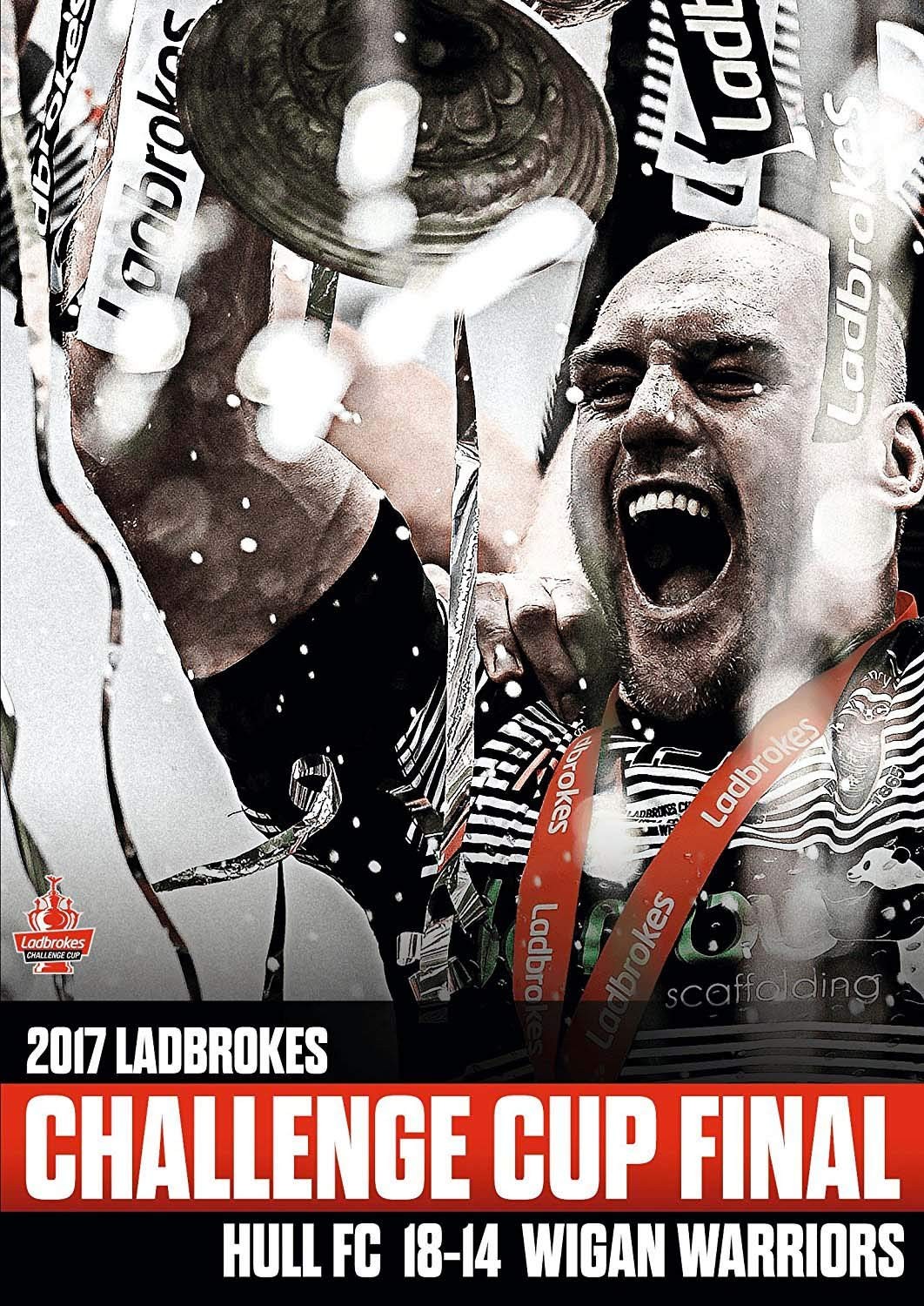 2017 Ladbrokes Challenge Cup Final Hull FC v Wigan Warriors (DVD) Hull FC