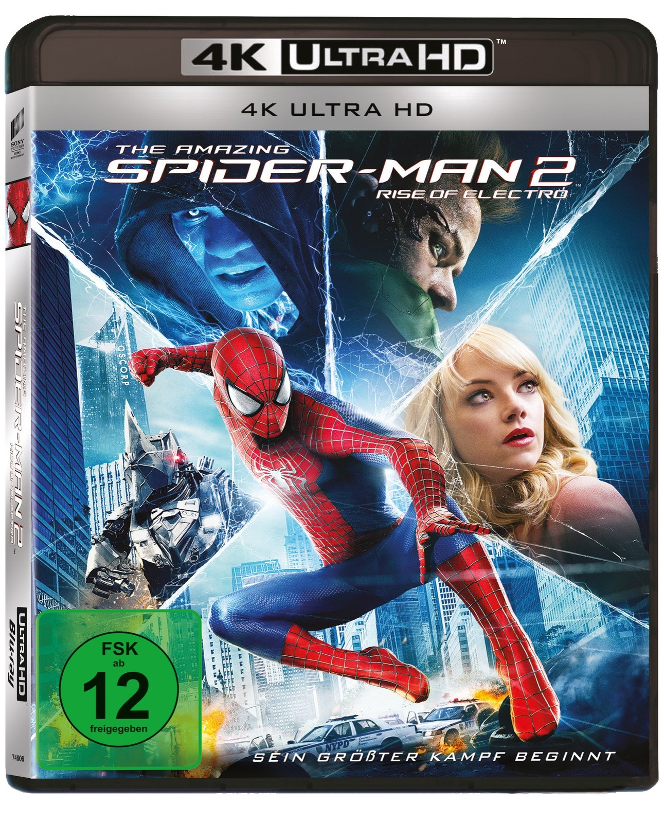 UHD * Amazing Spider-Man 2: Rise of Electro (4K UHD Blu-ray) Marc Webb