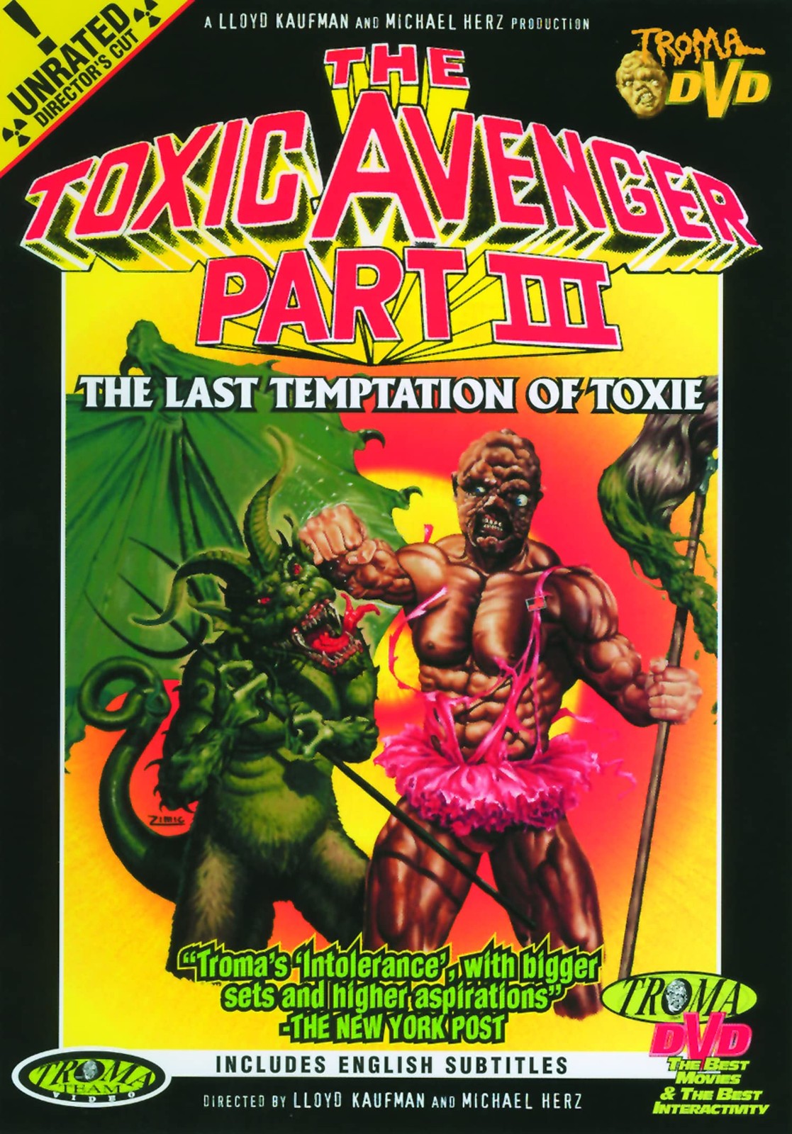 The Toxic Avenger Part III - The Last Temptation Of Toxie (Unrated) (DVD)