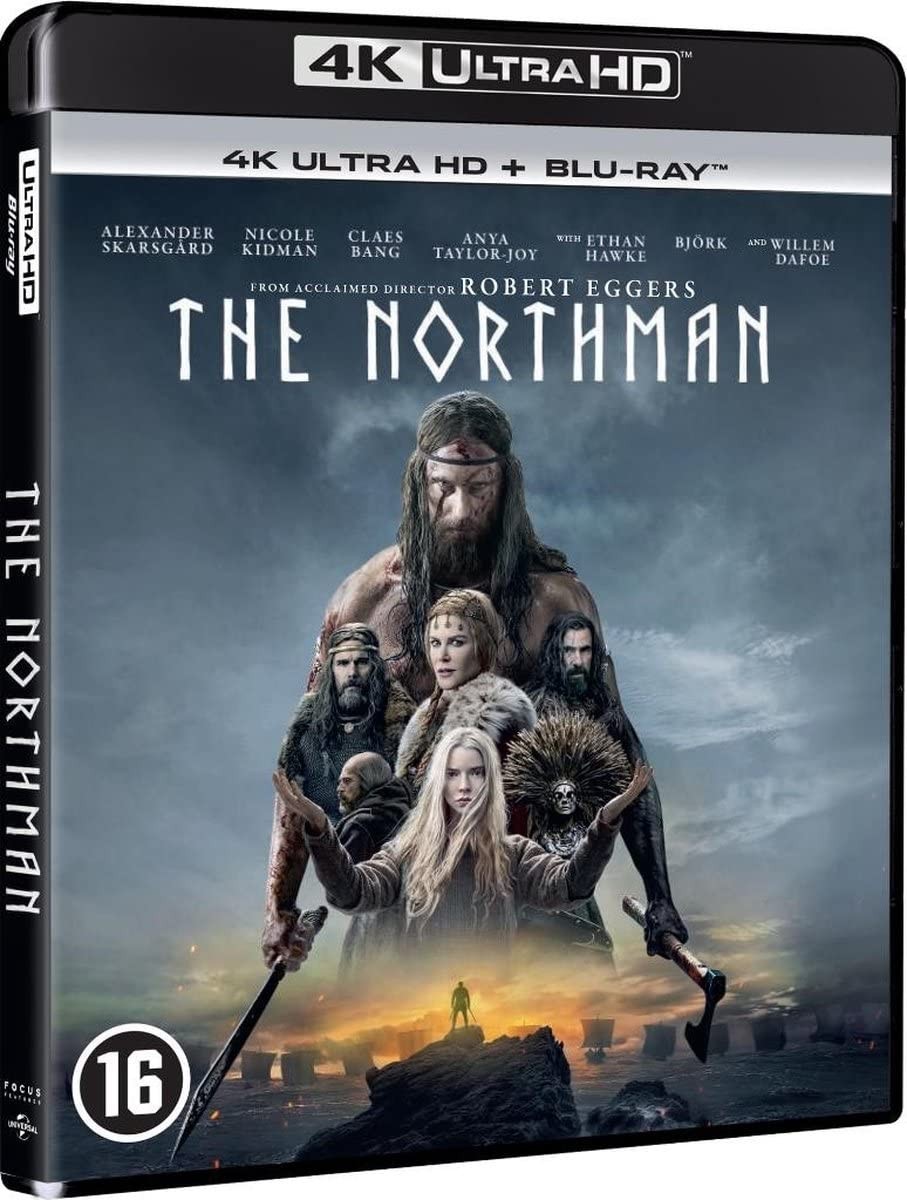 The Northman 4K UHD (4K UHD Blu-ray) Alexander Skarsgård Nicole Kidman