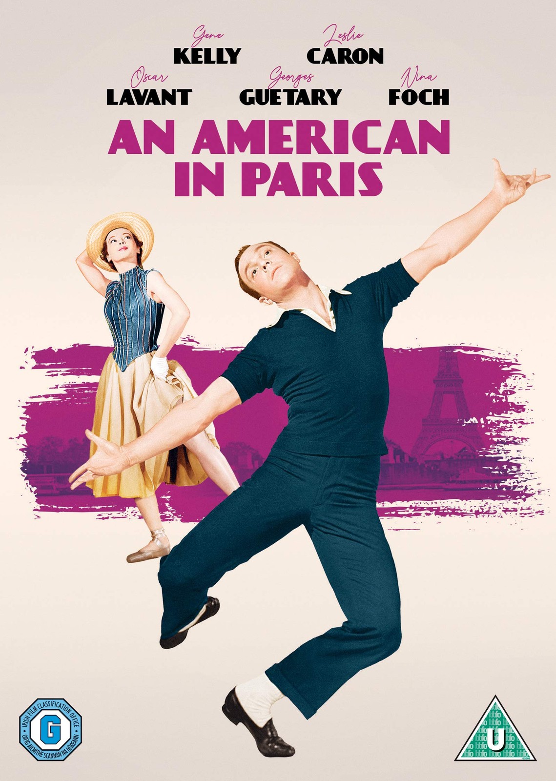 An American In Paris (DVD) Gene Kelly Leslie Caron Oscar Levant Georges GuÄĹtary
