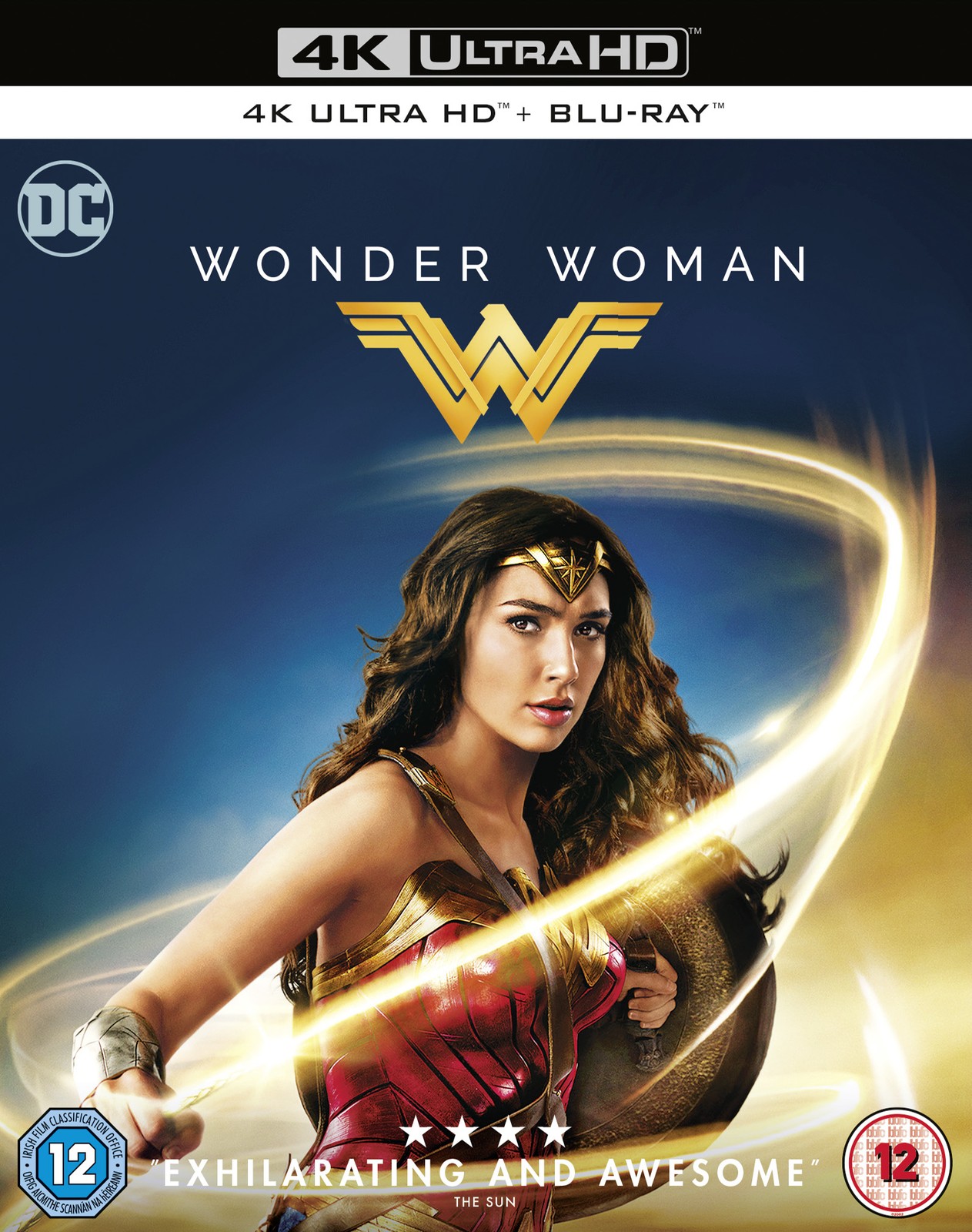 Wonder Woman (2017) (4K UHD Blu-ray) Chris Pine Connie Nielsen Danny Huston