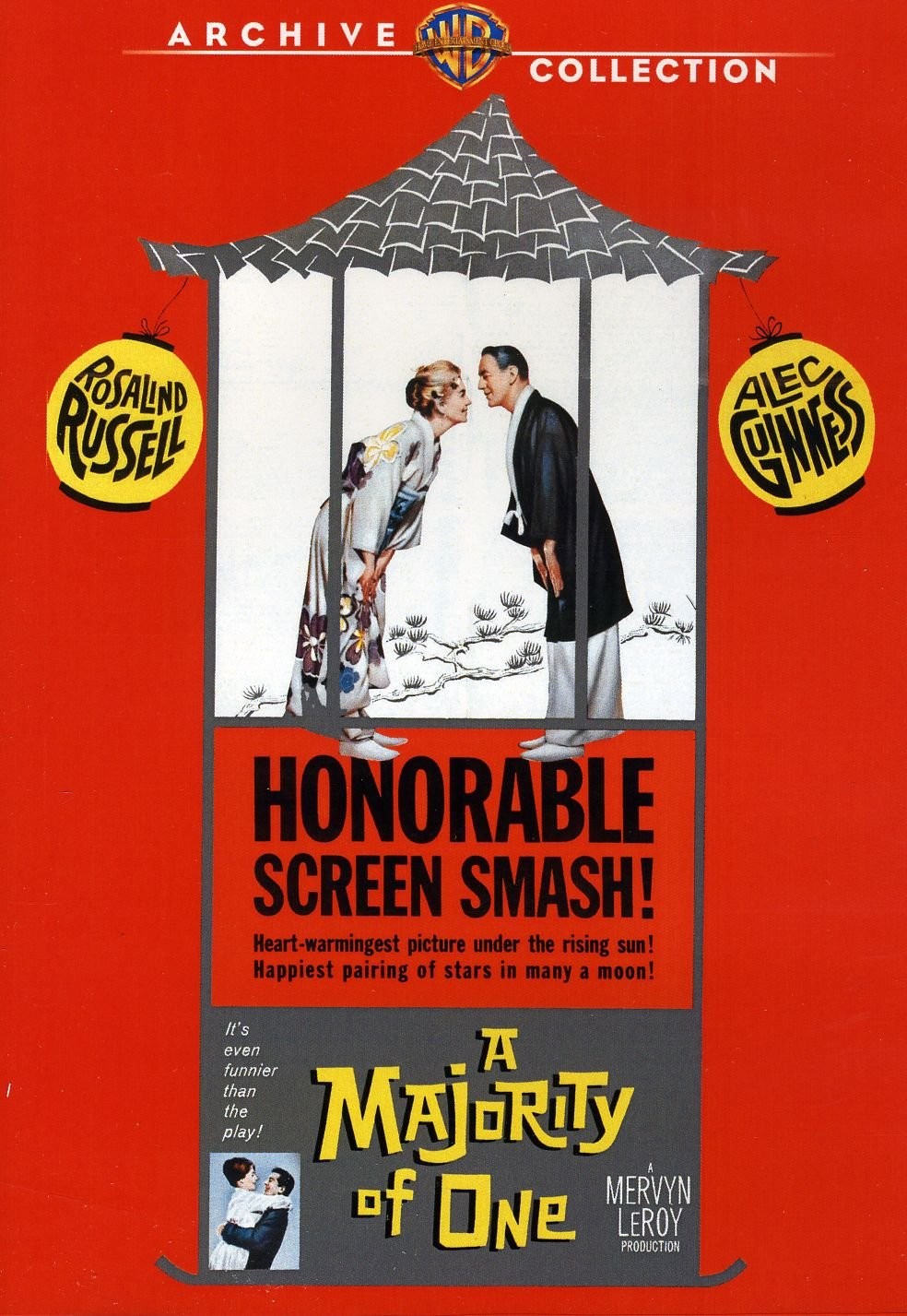 A Majority Of One (DVD) Ray Danton Rosalind Russell Sir Alec Guinness