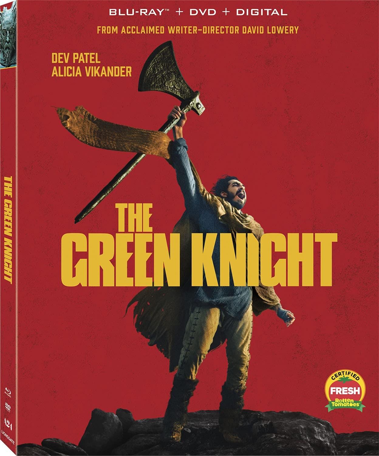 The Green Knight (Blu-ray) Dev Patel Alicia Vikander Joel Edgerton Sean Harris