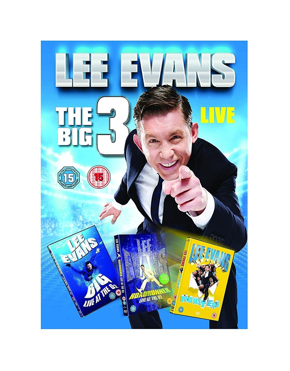 Lee Evans: The Big 3 Live (DVD) Lee Evans
