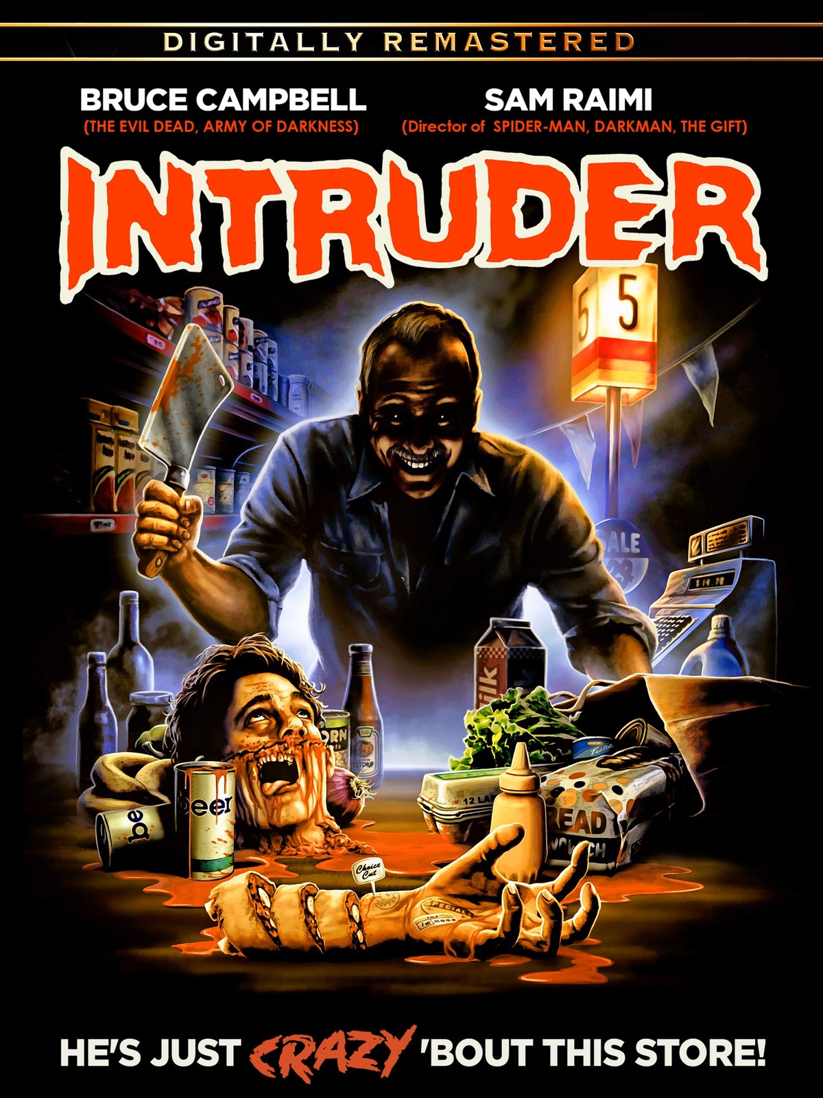 Intruder: Re- Mastered 30th Anniversary (DVD) Elizabeth Cox Sam Raimi Ted Raimi
