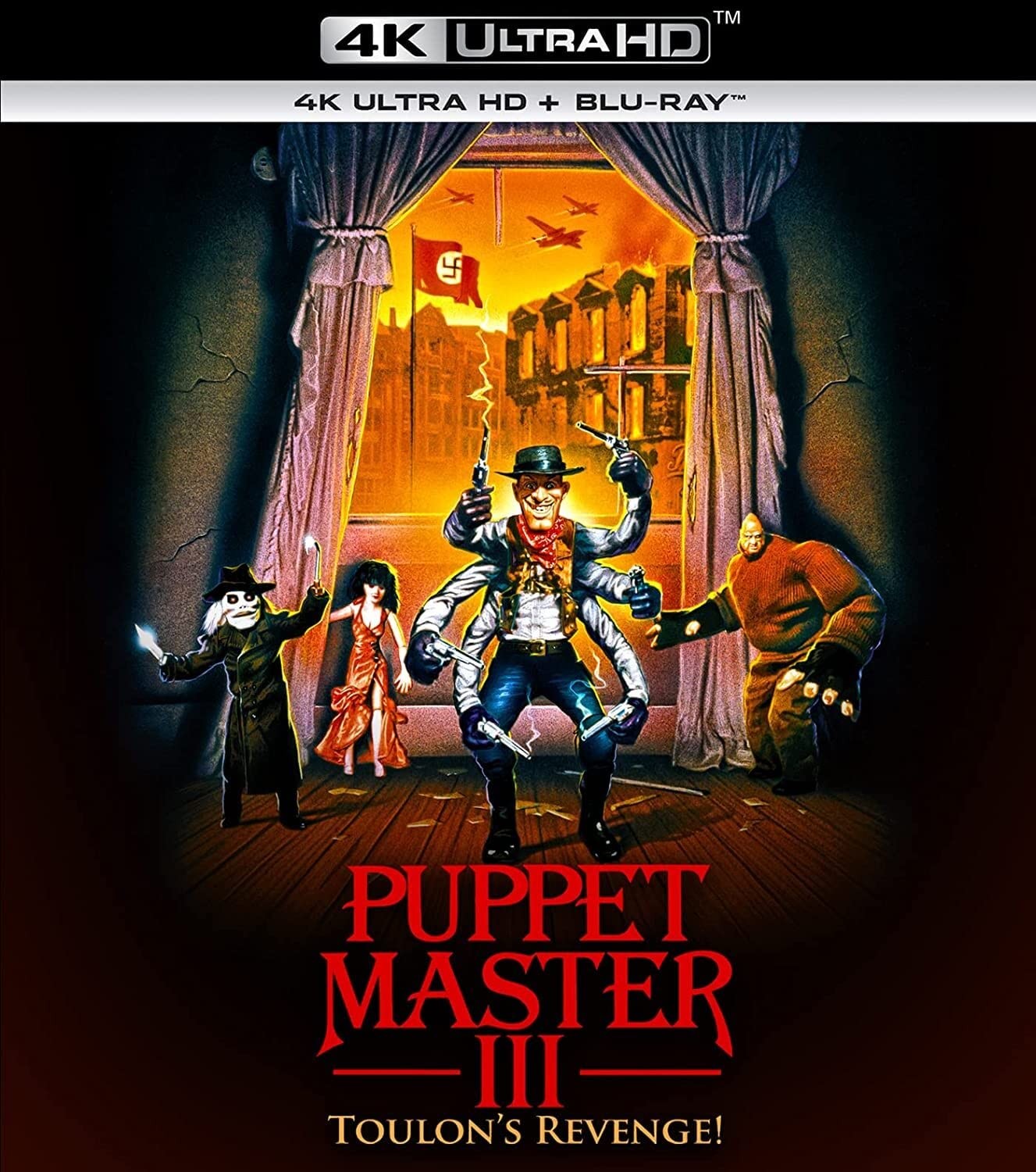 Puppet Master 3: Toulon's Revenge 4K Ultra HD (4K UHD Blu-ray) Guy Rolfe