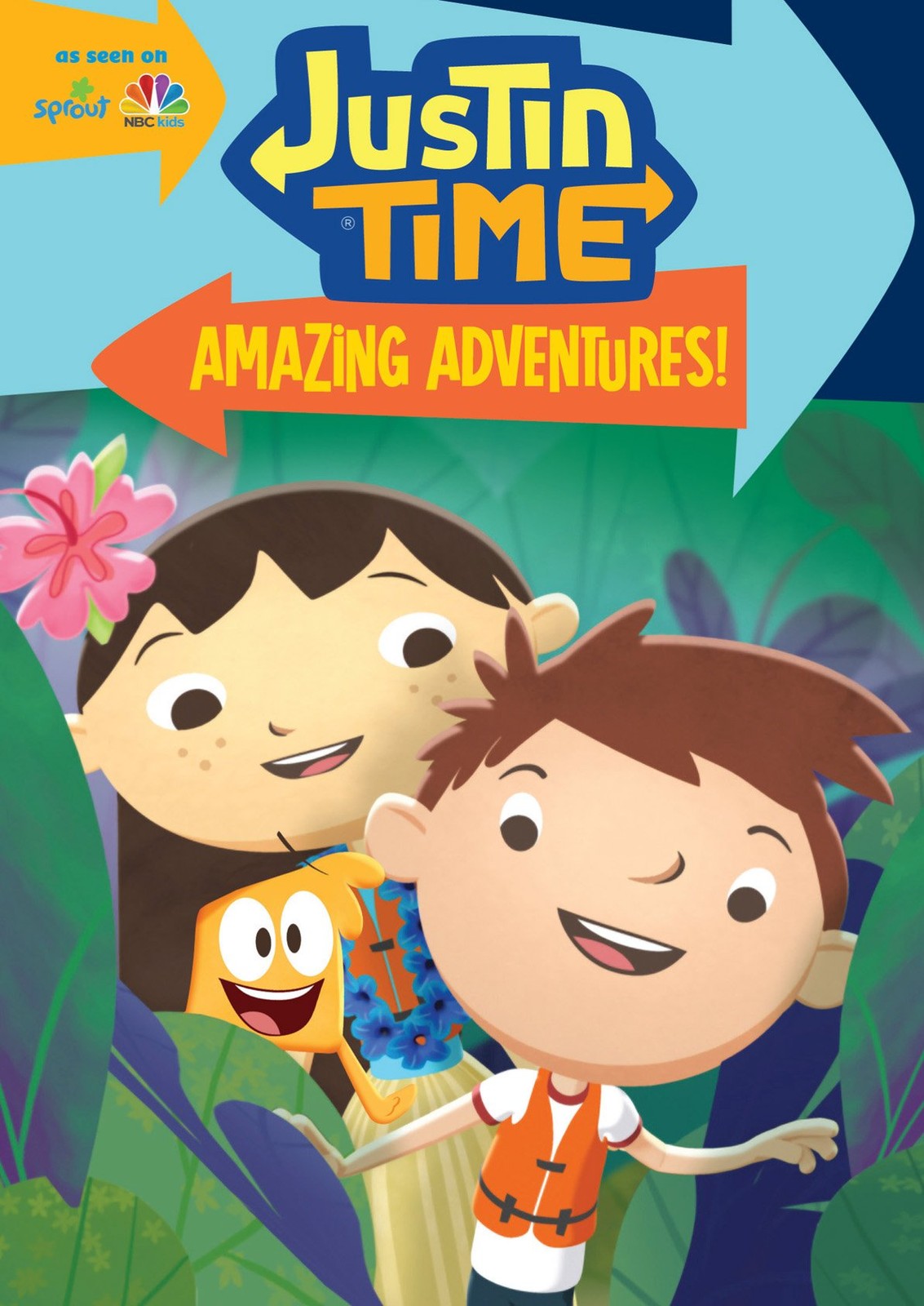 Justin Time Amazing Adventures (DVD) Scott McCord Gage Munroe Jenna Warren