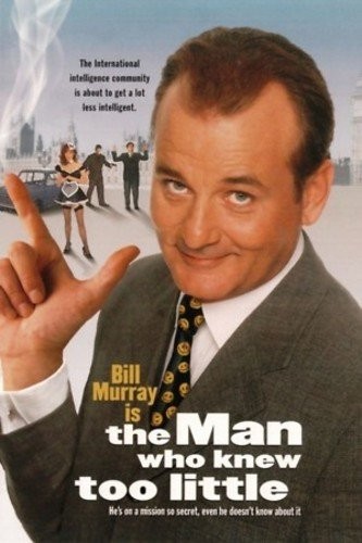 The Man Who Knew Too Little (Blu-ray) Bill Murray Joanne Whalley Peter Gallagher