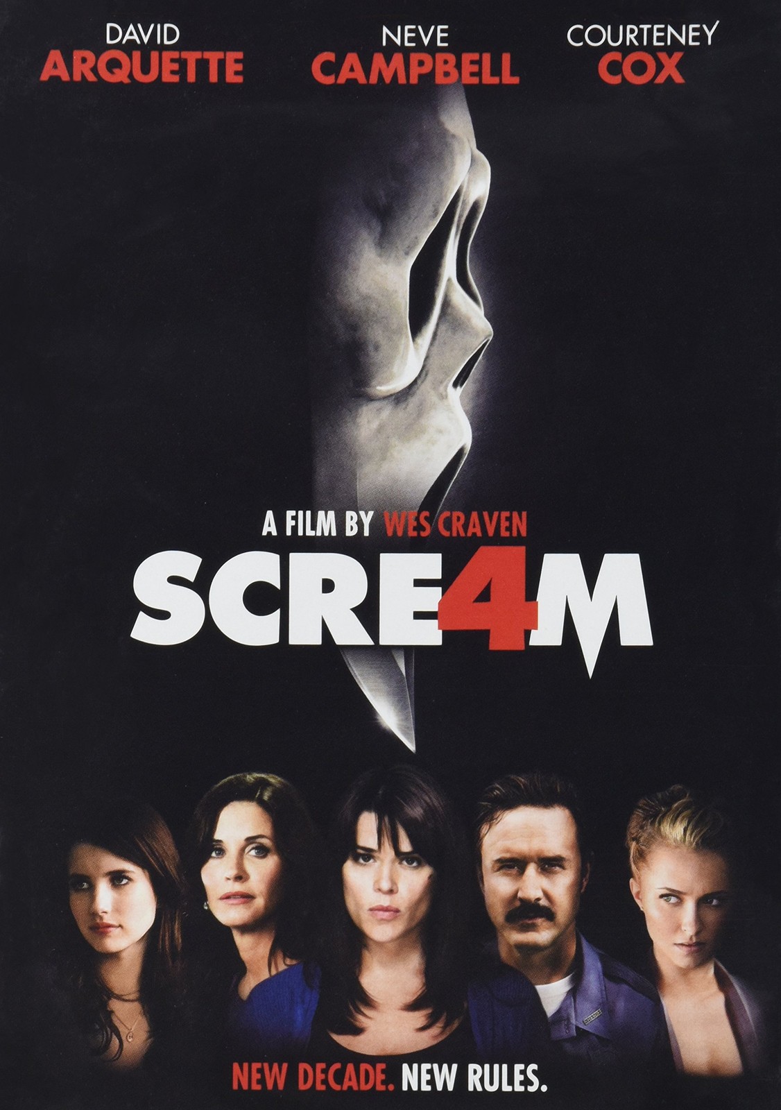 Scream 4 (DVD) Neve Campbell Courteney Cox David Arquette Hayden Panettiere