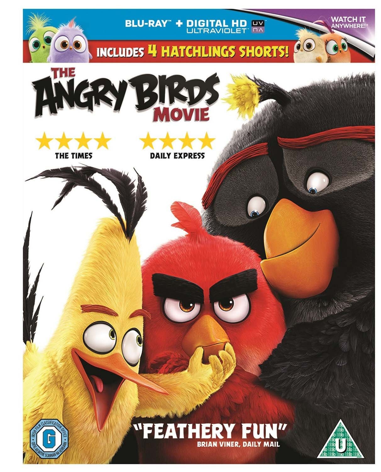 The Angry Birds Movie (Blu-ray) Jason Sudeikis as the voice of Red Fergal Reilly