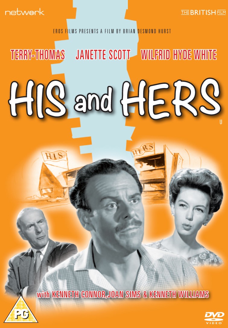 His and Hers (DVD) Terry-Thomas Janette Scott Joan Sims Kenneth Williams