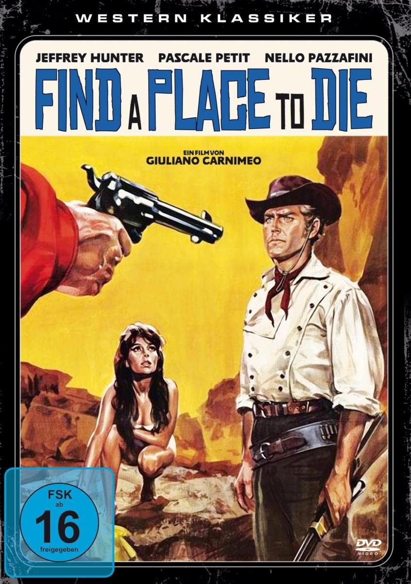 Find a Place to Die (DVD) Jeffrey Hunter Giuliano Carnimeo Pascale Petit