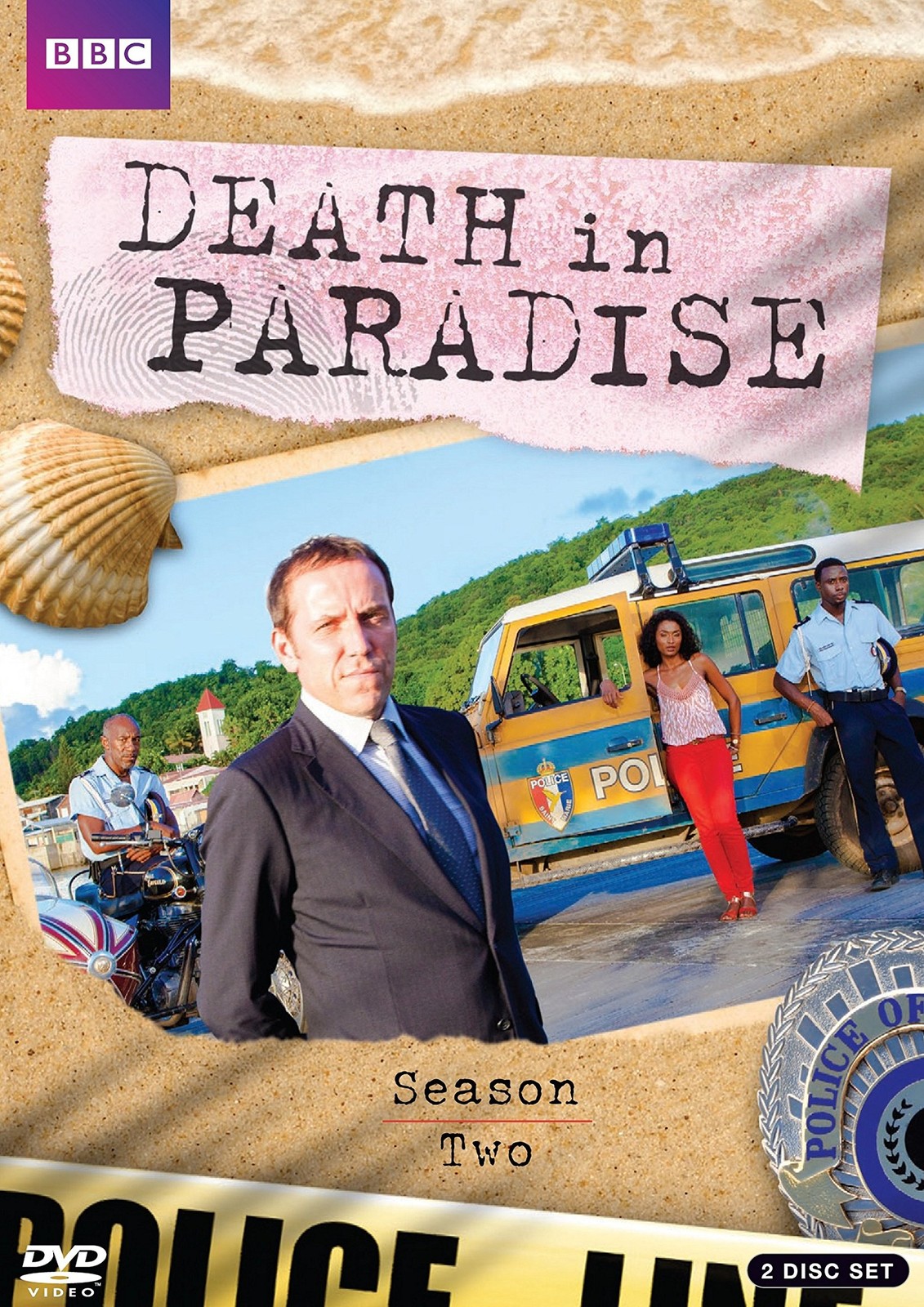 Death in Paradise: Season 2 (DVD) Ben Miller Sara Martins Danny John-Jules