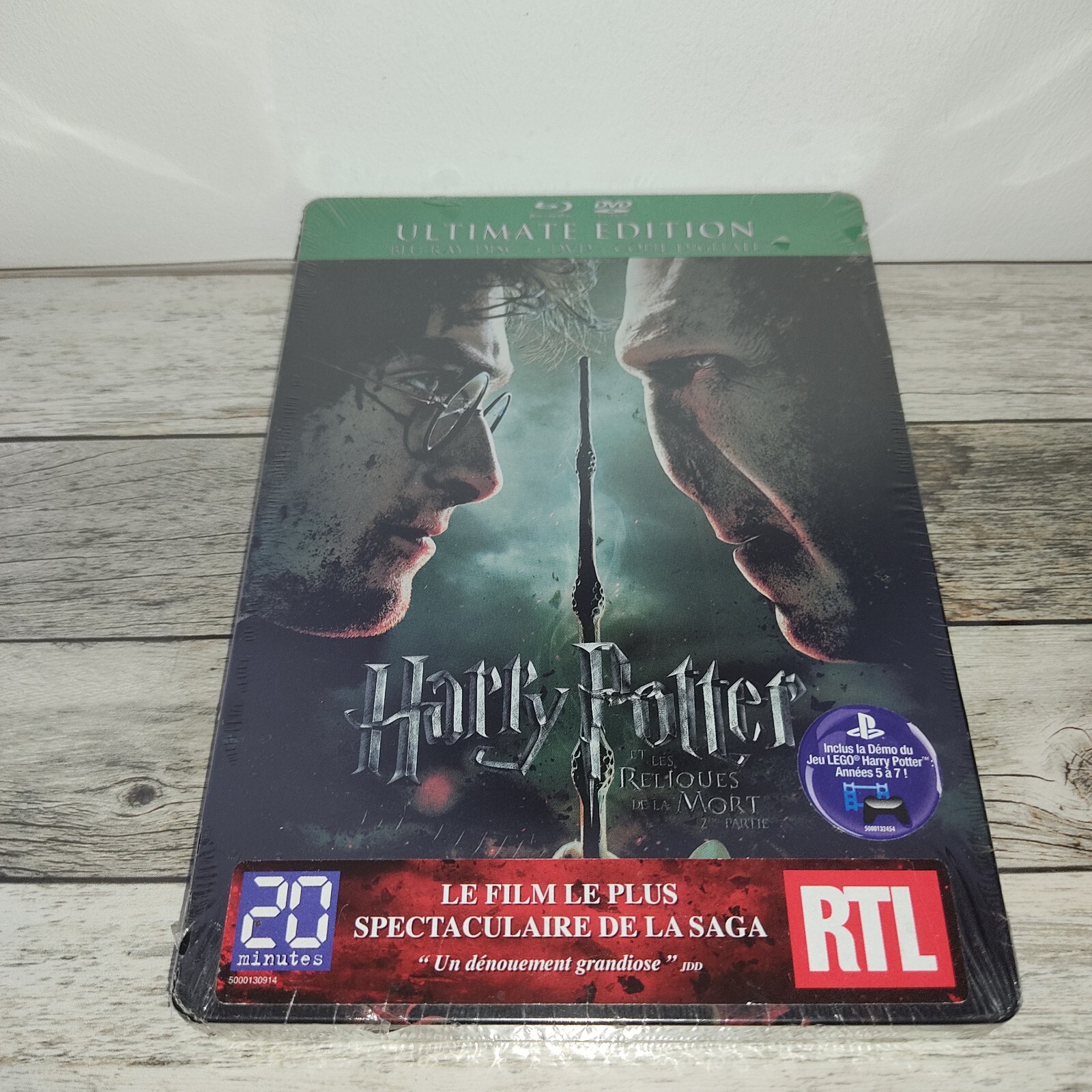 Harry Potter E Le Reliquie Della Morte - 2ª Parte STEELBOOK [Blu-ray + DV...